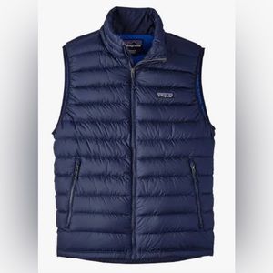 Patagonia Men's Down Sweater Vest - Navy Blue - LG - NWOT